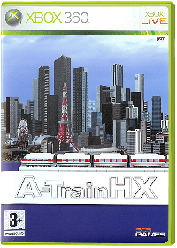 A-Train HX PAL Xbox 360 PAL box art
